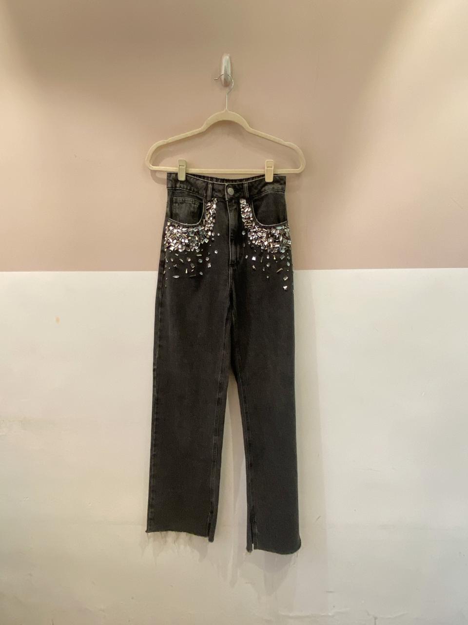 Calça black jeans aplicações Le Blog 36