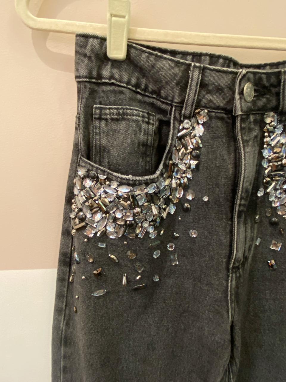 Calça black jeans aplicações Le Blog 36