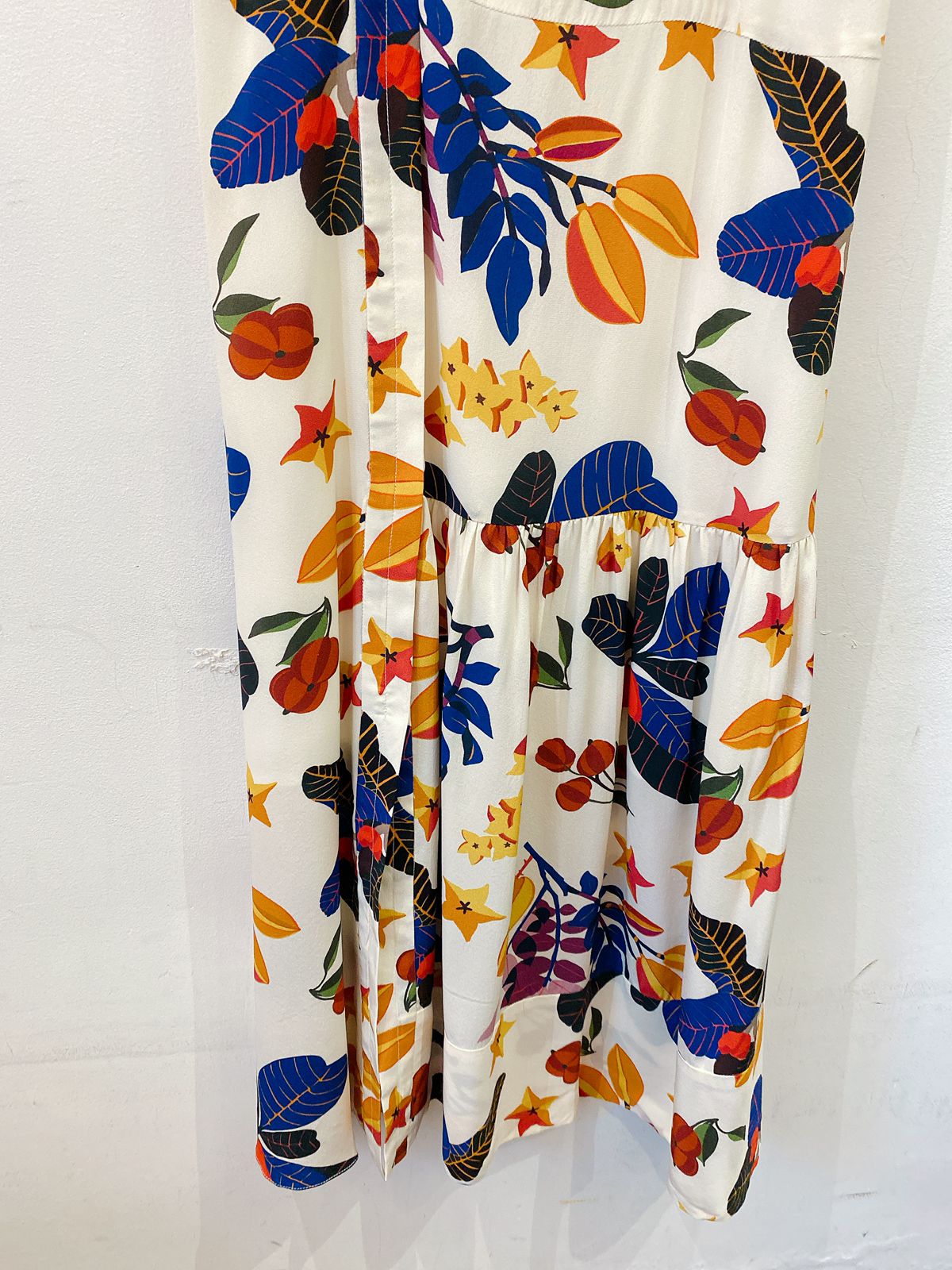 Vestido midi off estampado Abrand 40