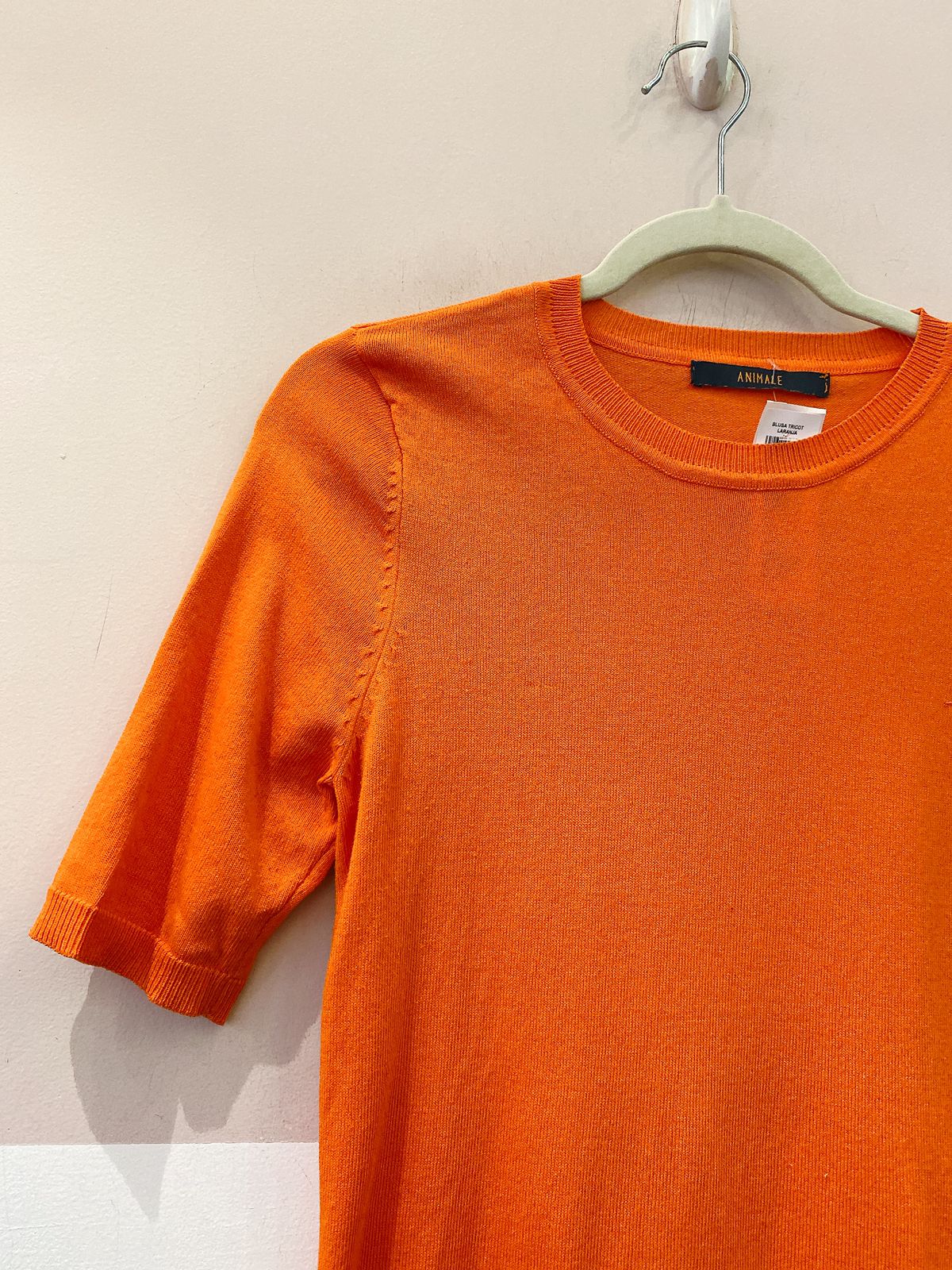 Blusa tricot laranja Animale M