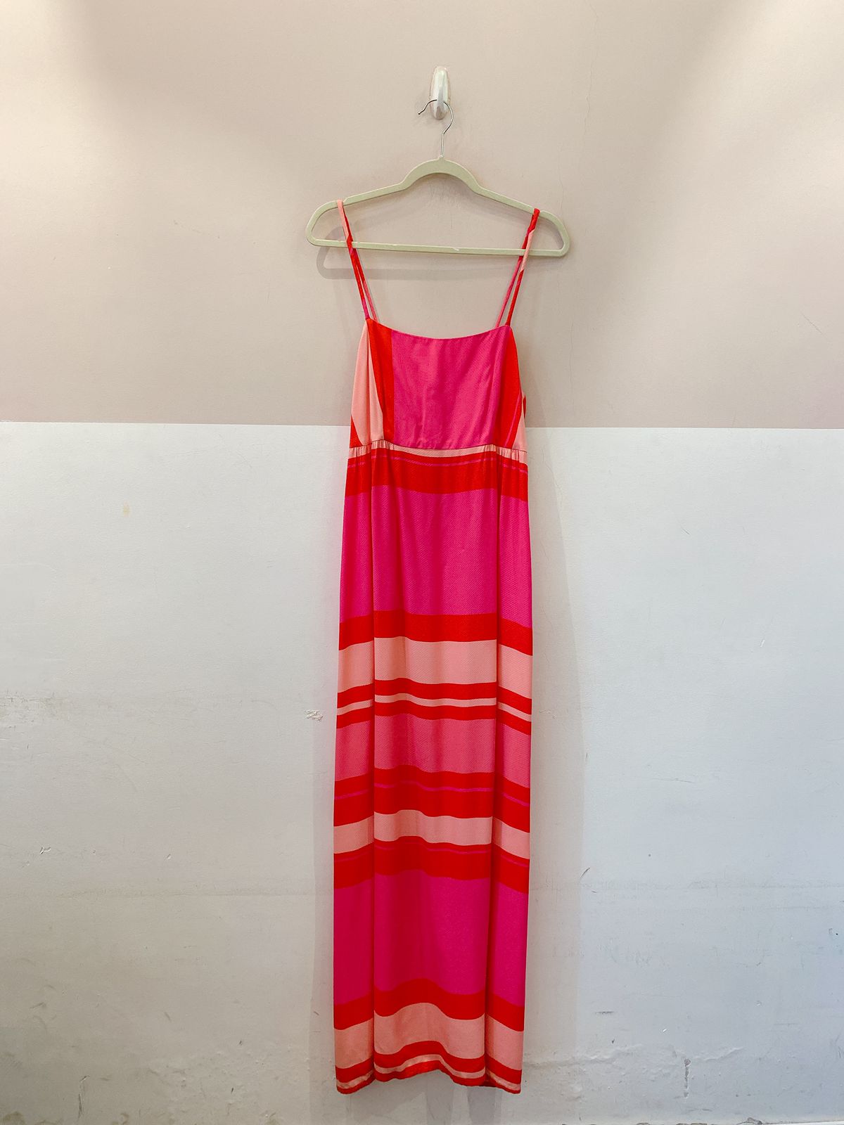 Vestido midi pink estampado Dress To GG