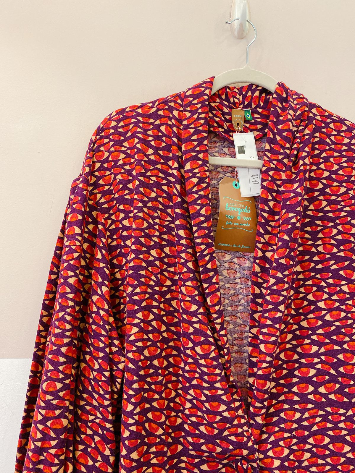 Blazer estampado Farm GG