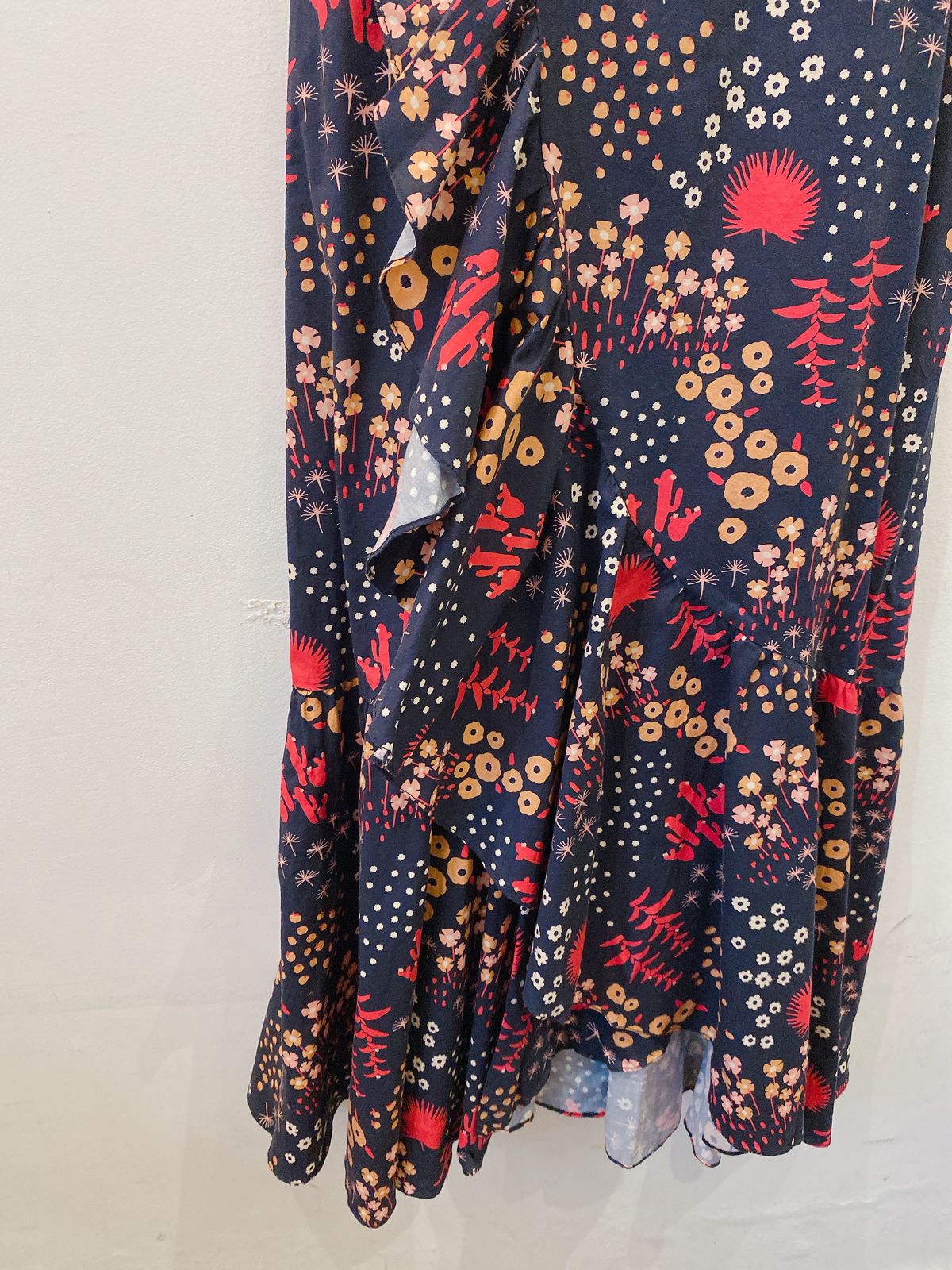 Vestido longo marinho Eva 42