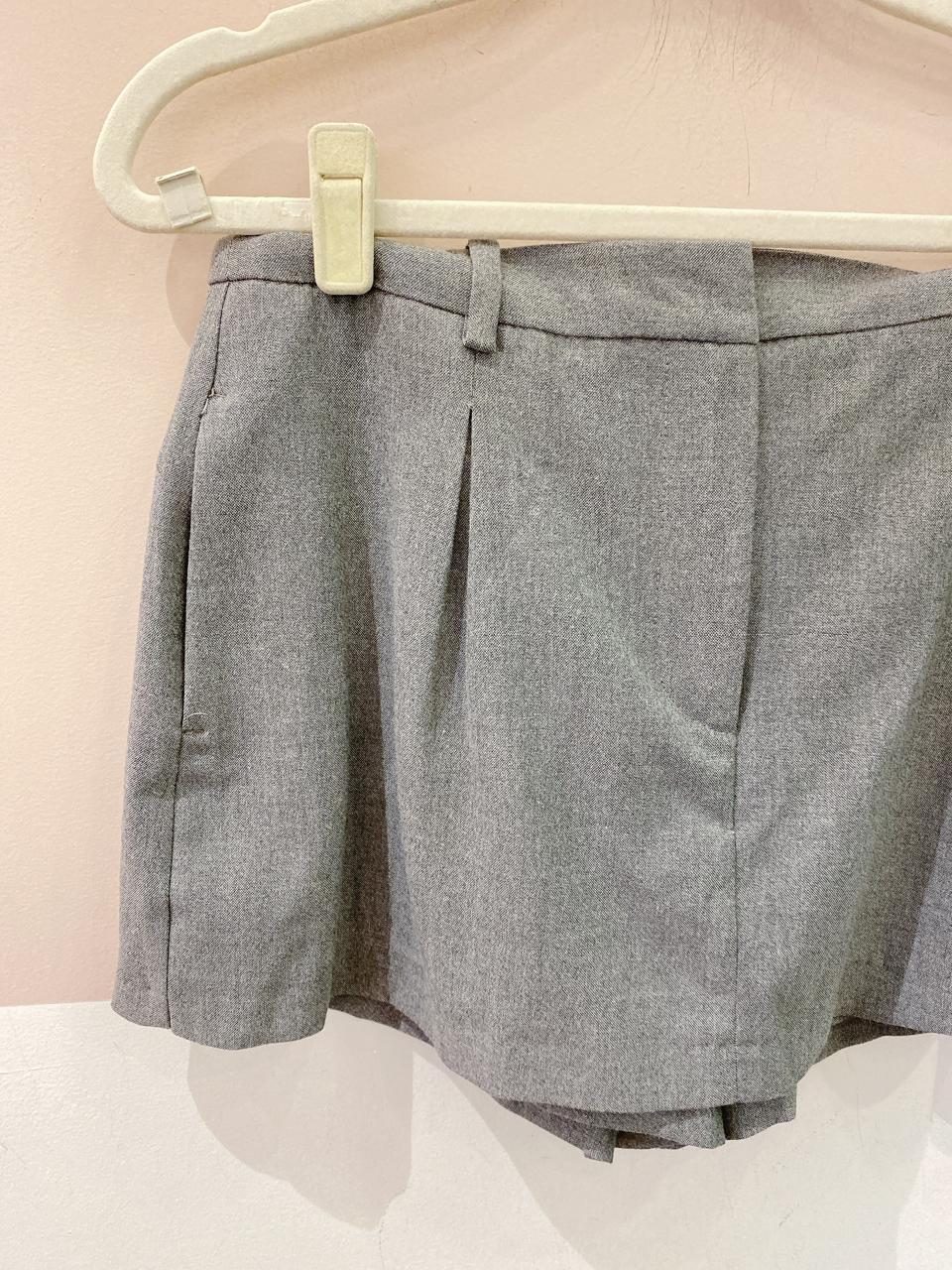 Short saia cinza Zara P