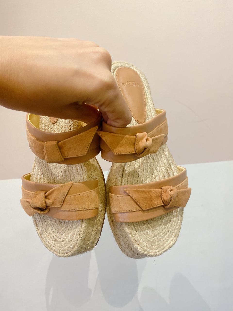 Sandalia sisal Alexandre Birman 35