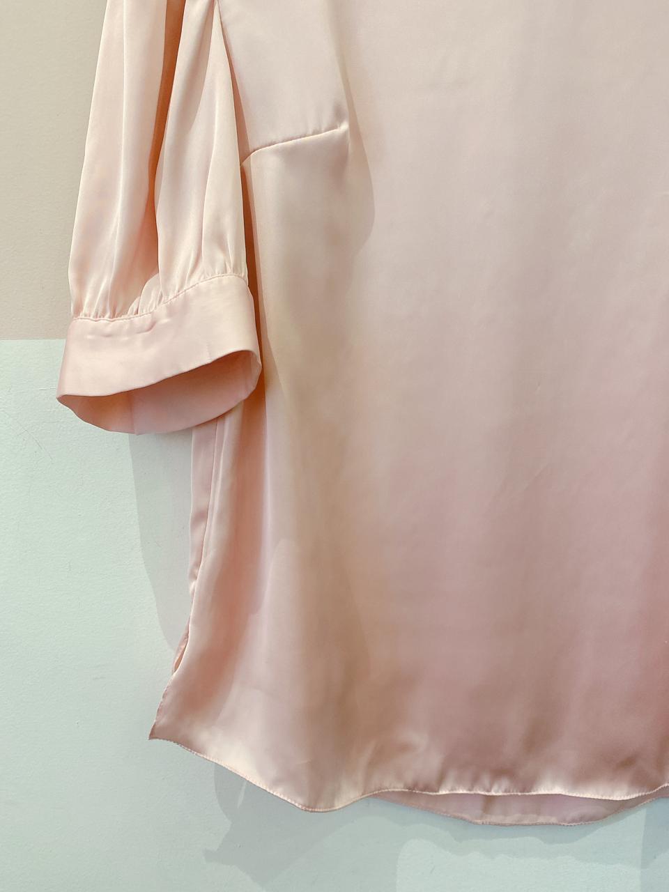 Blusa acetinada rosa Agilitá 42