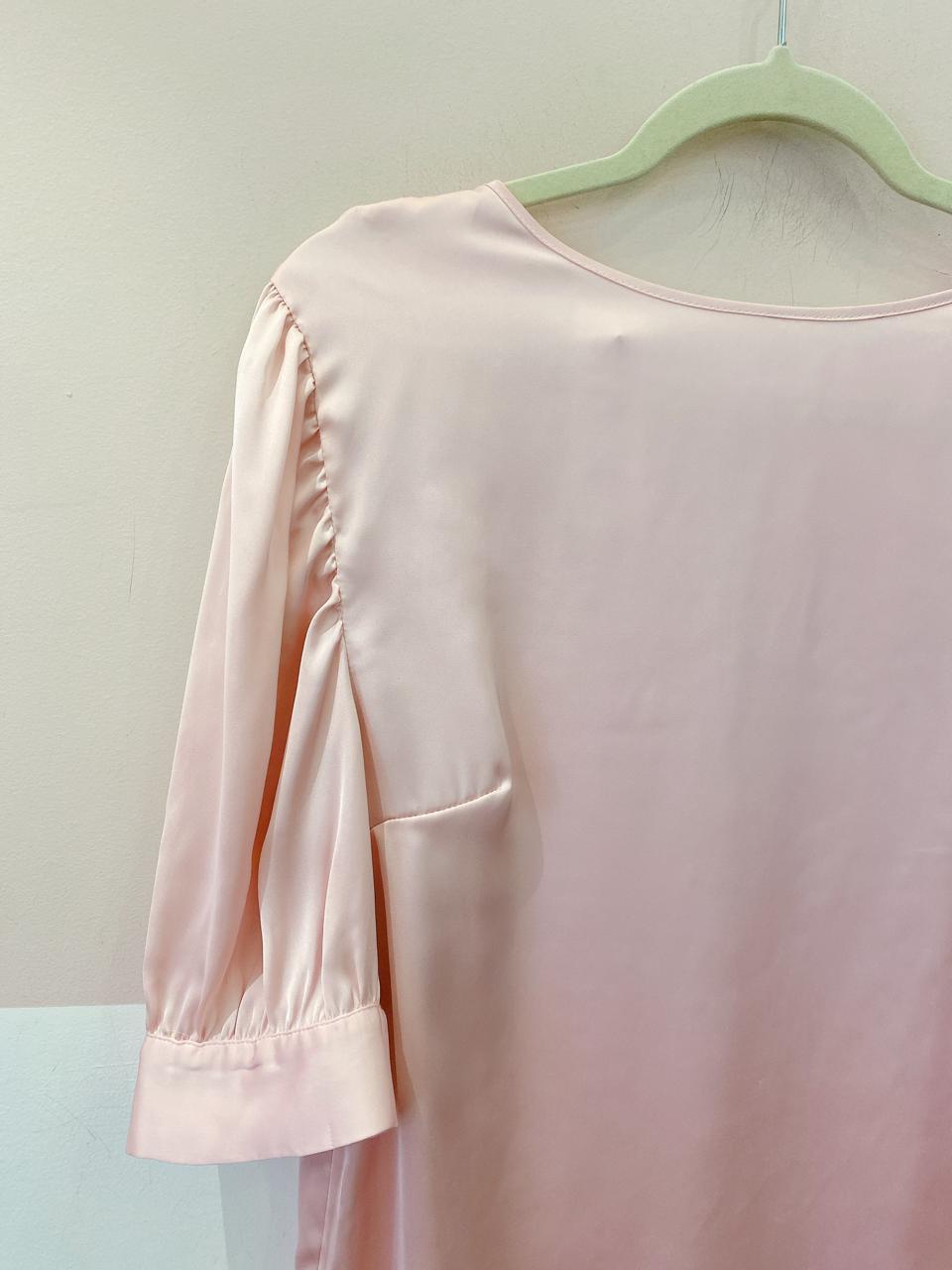 Blusa acetinada rosa Agilitá 42