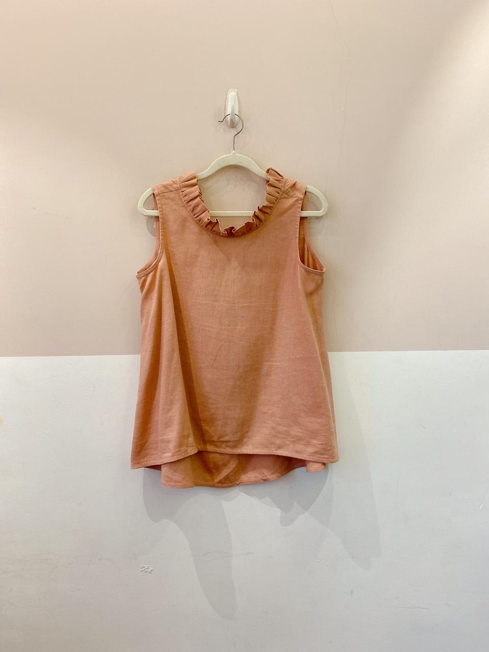 Blusa viscolinho rosa Âme G