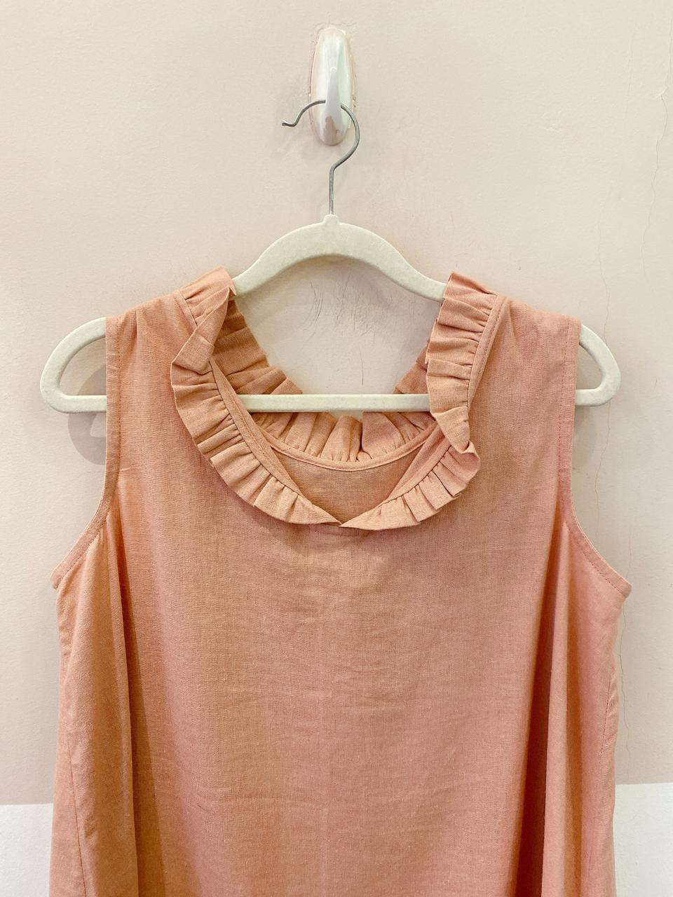 Blusa viscolinho rosa Âme G