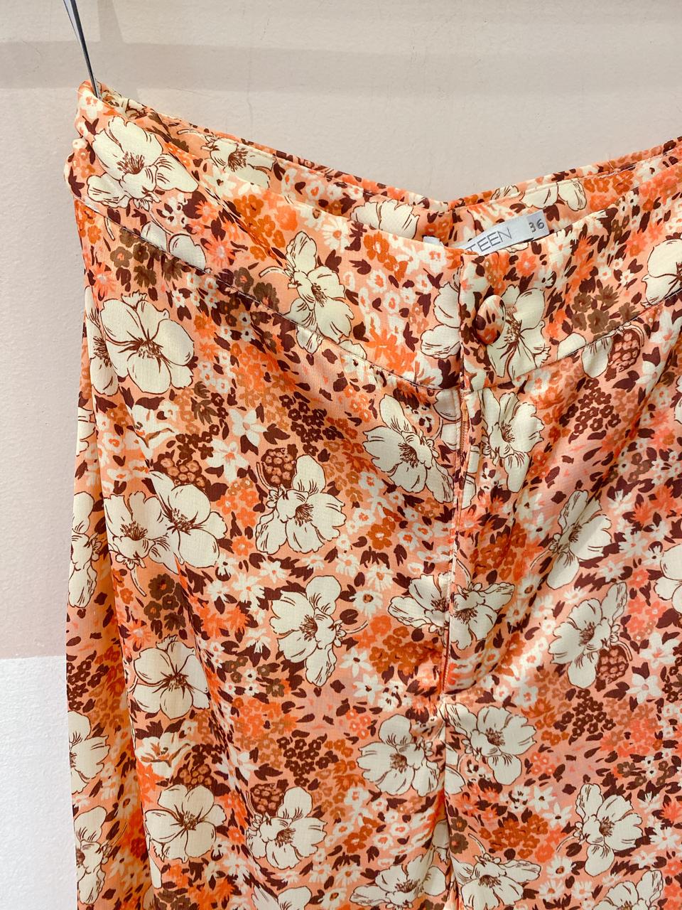 Calça floral Ateen 36
