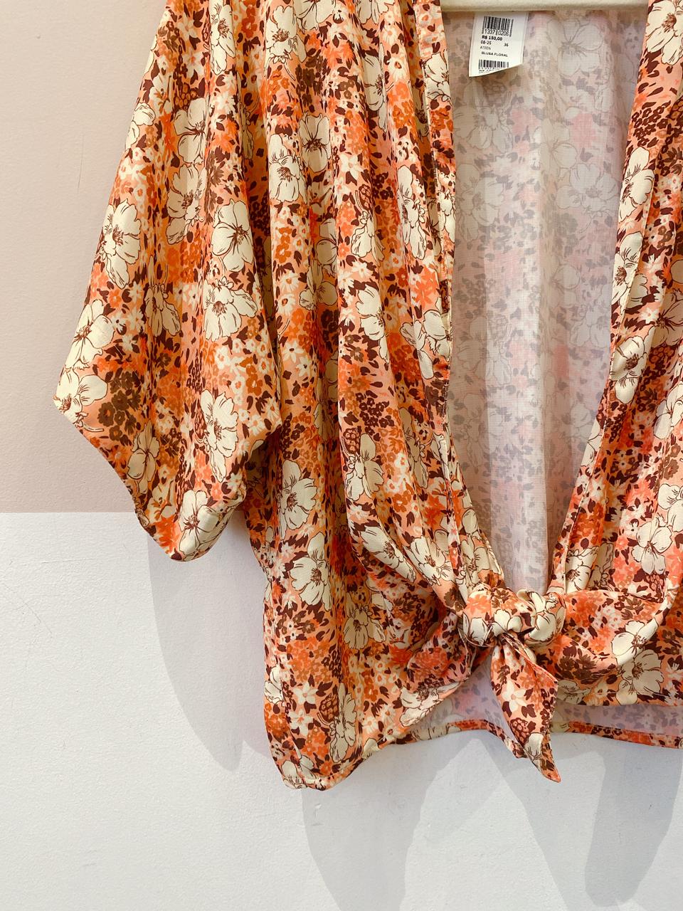 Blusa floral Ateen 36