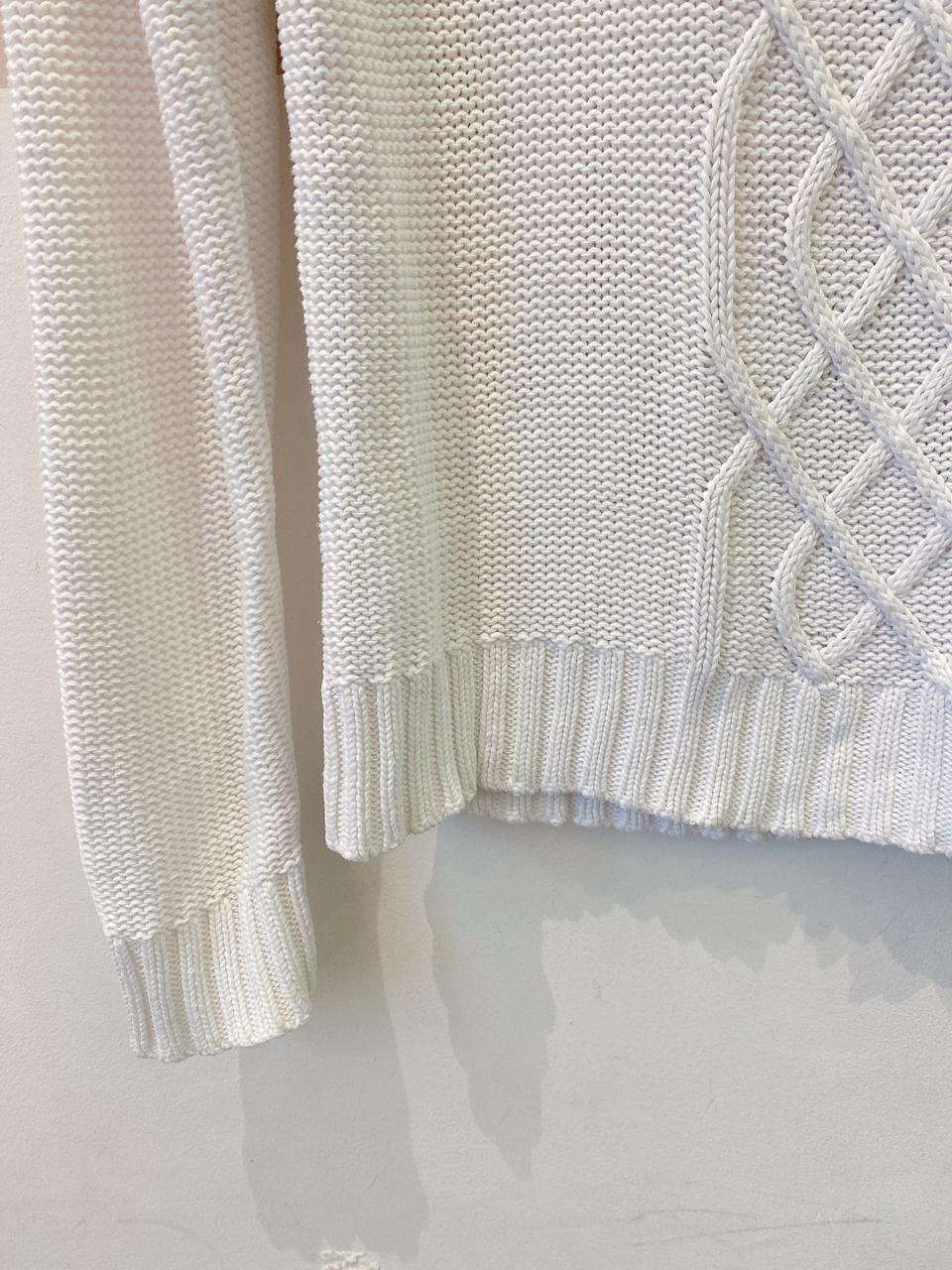 Tricot branco Leeloo G