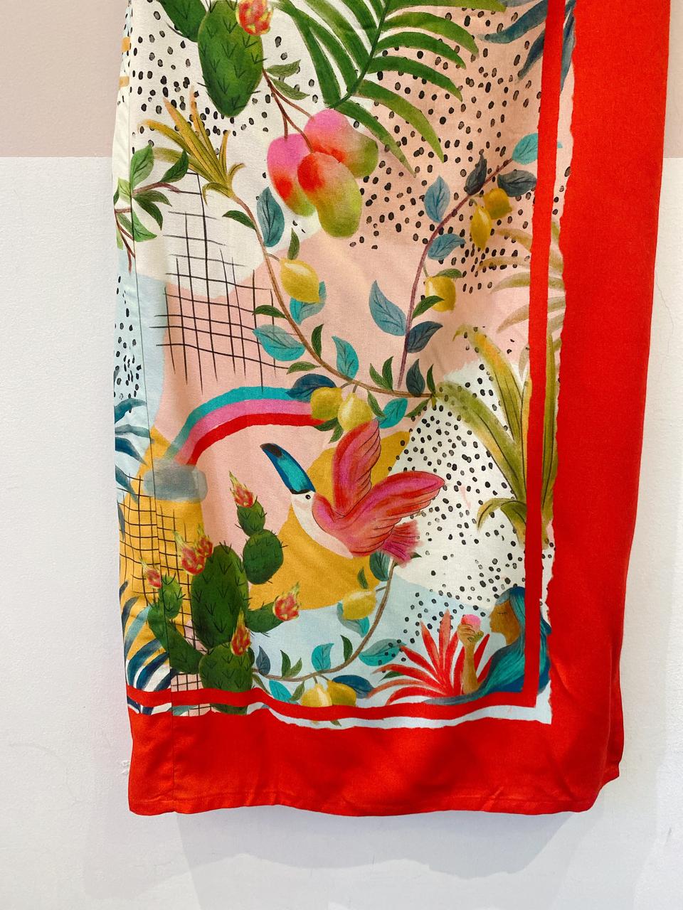 Saia envelope estampada Farm G