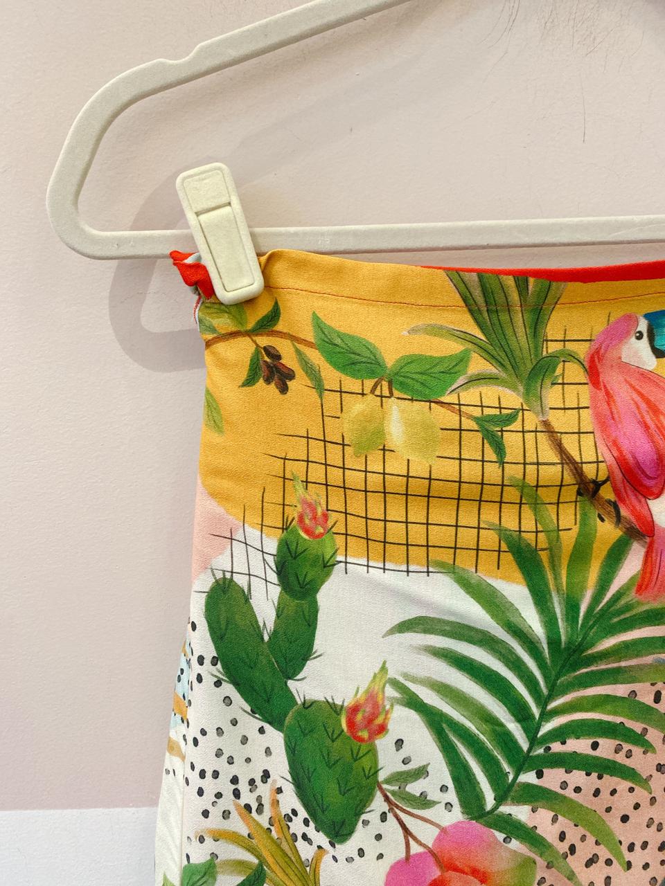 Saia envelope estampada Farm G