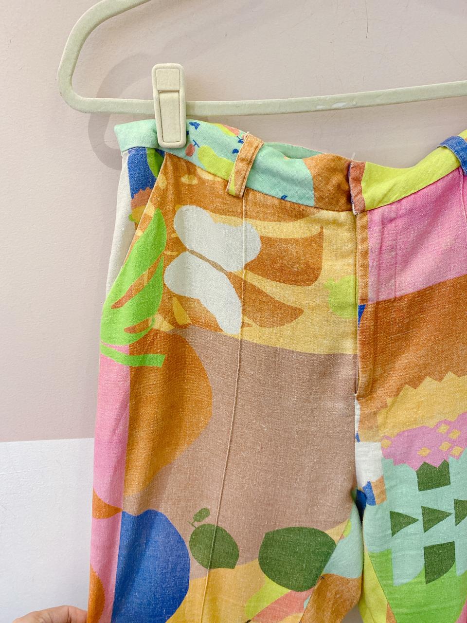 Calça estampada Farm M