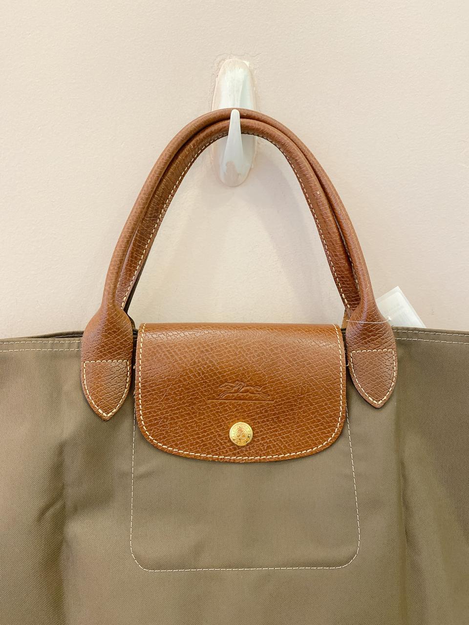 Bolsa le pliage musgo Longchamp