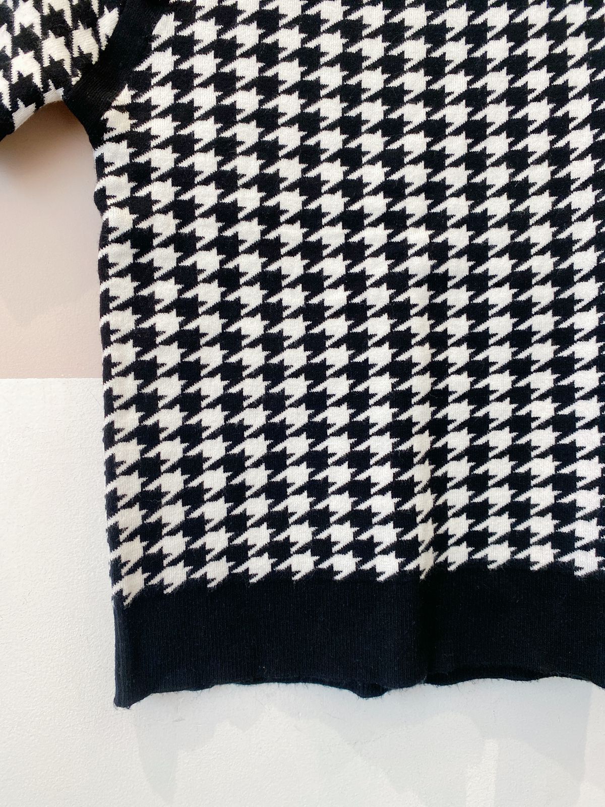 Blusa tricot pied poule p&b Renner M
