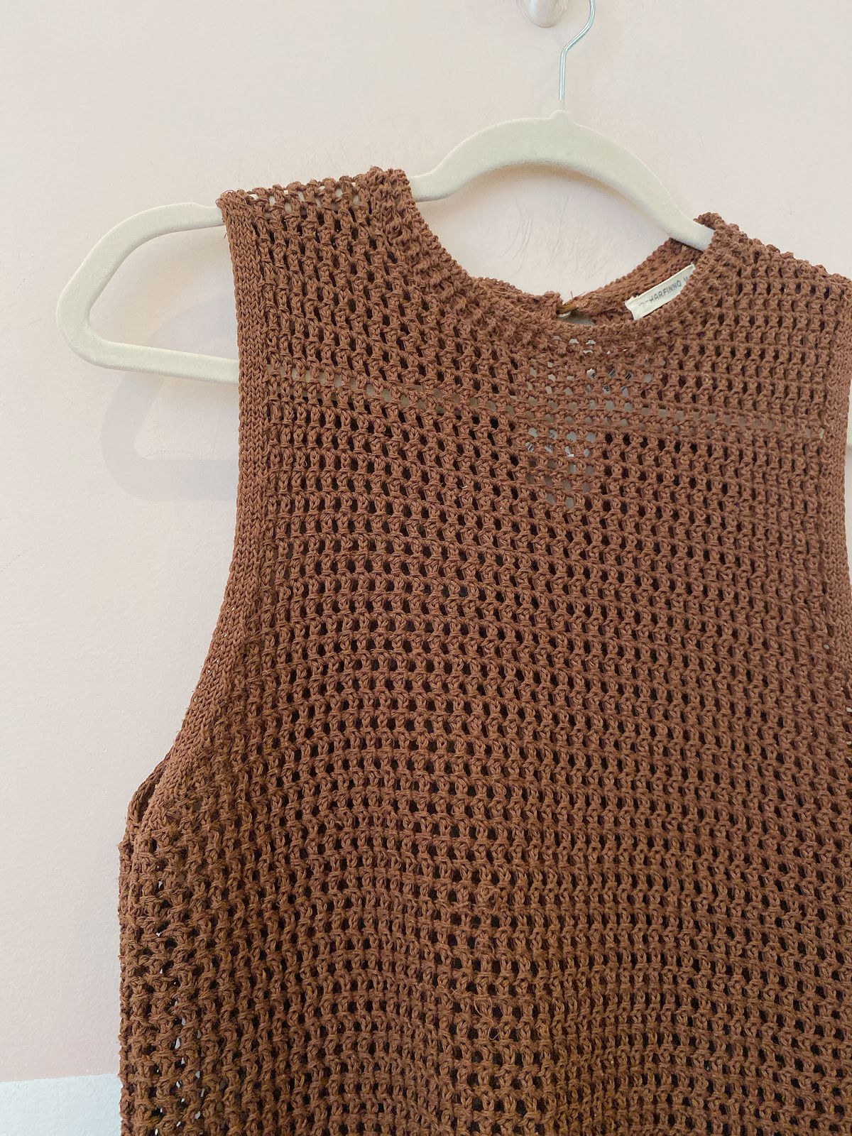 Regata crochet marrom Renner M