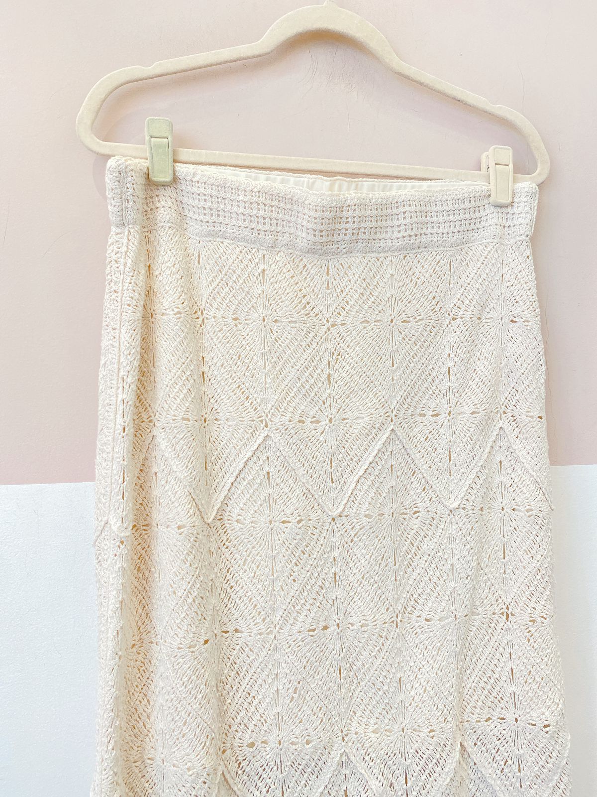 Saia longa crochet off Renner G