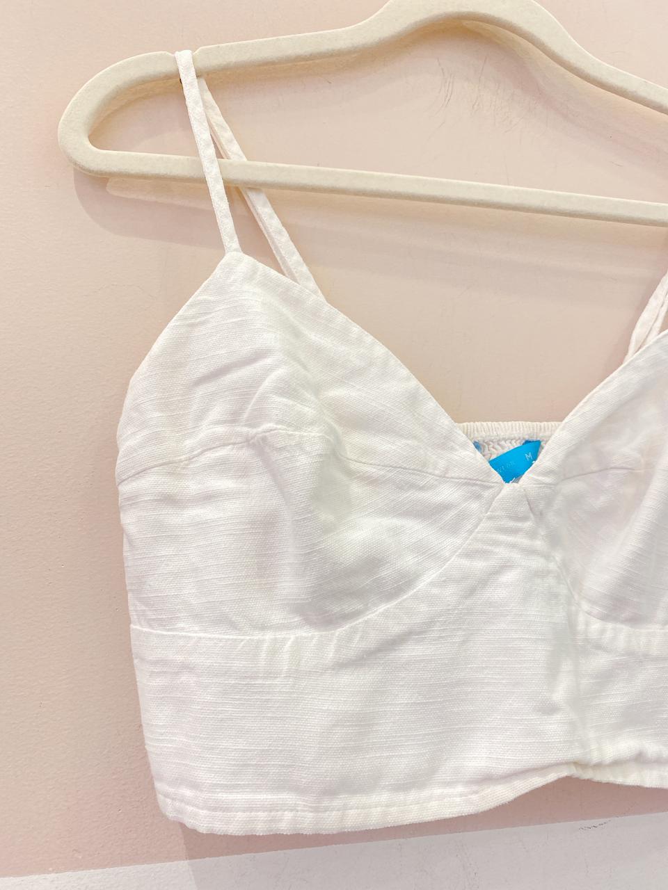Top branco C&A M