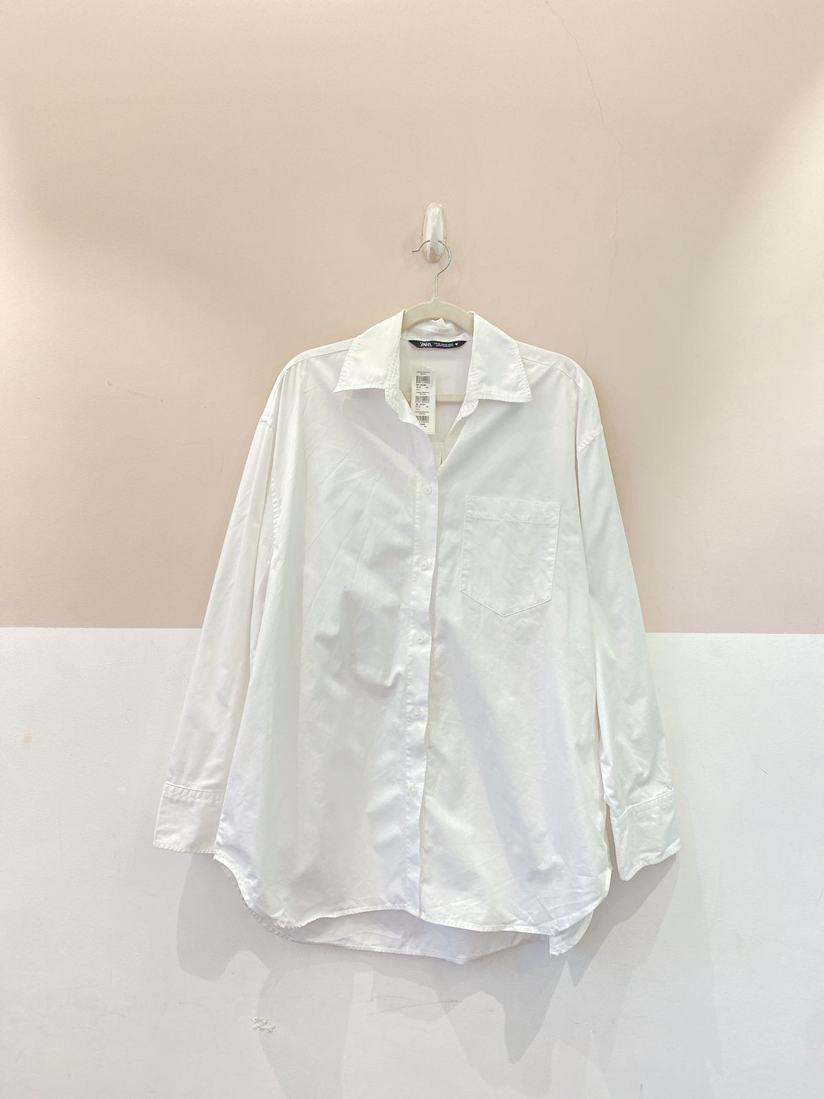 Camisa branca social Zara PP