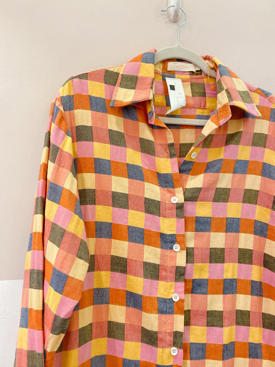 Camisa quadriculada Pitta P