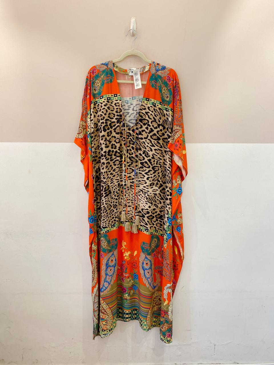 Kaftan mix de estampas Souq U