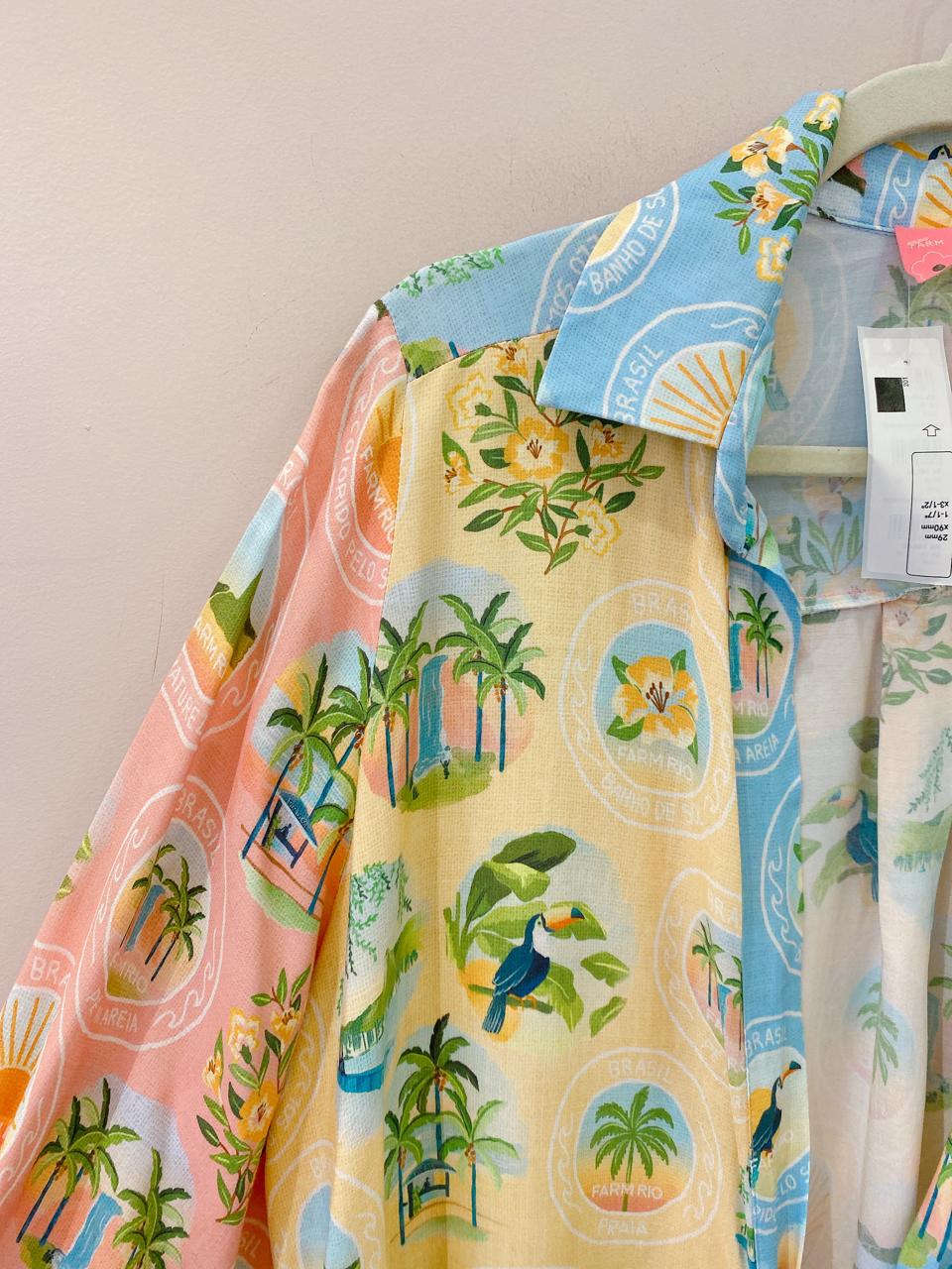 KImono estampado Farm M