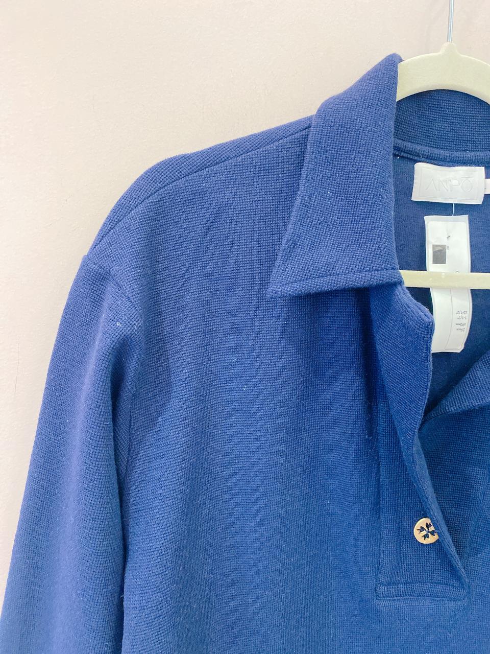 Blusa polo marinho Anpô M