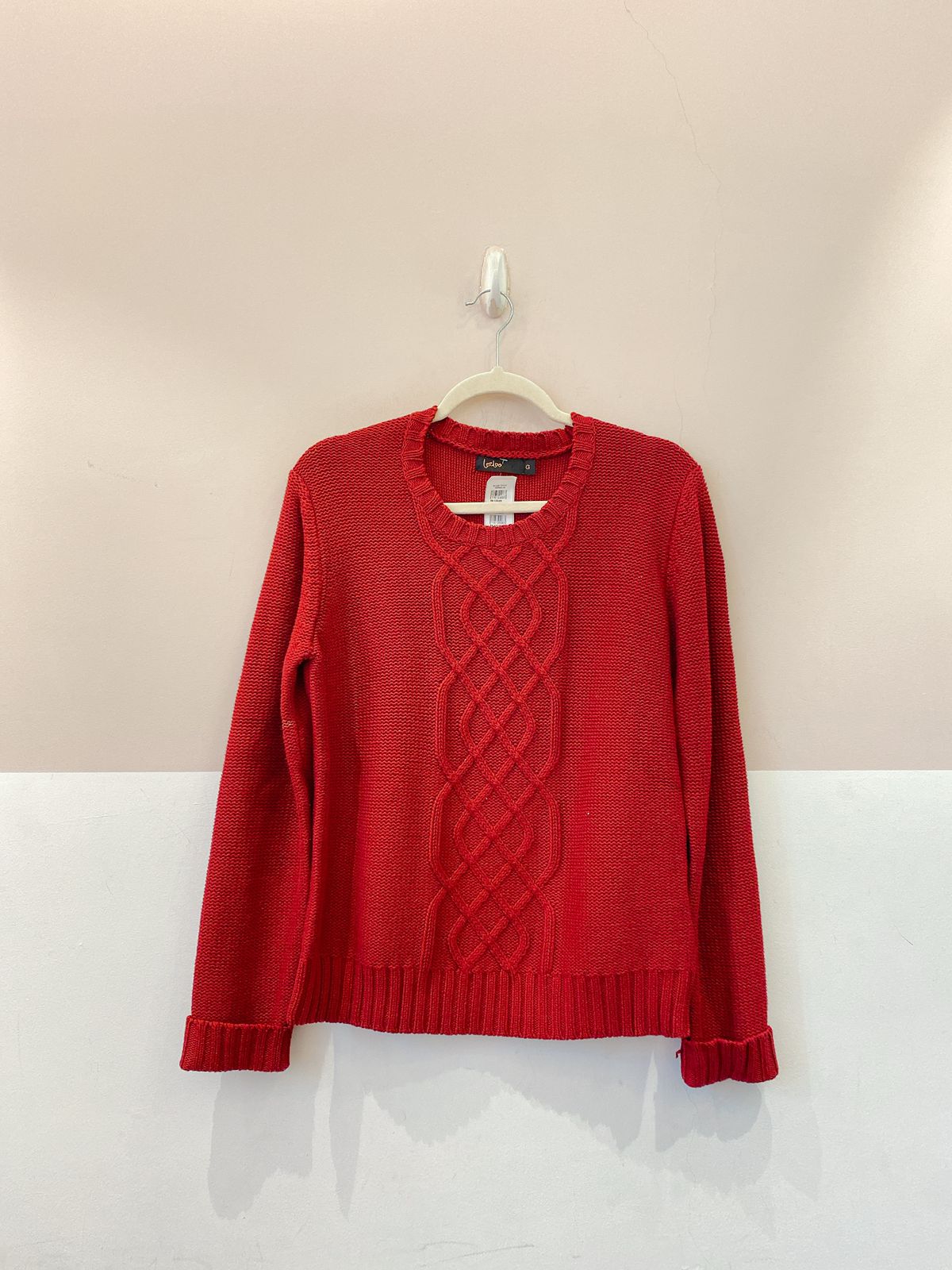 Blusa tricot vermelha Leeloo G