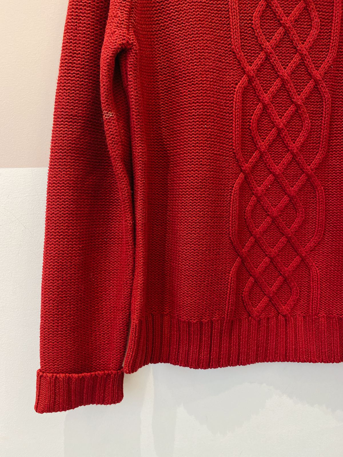 Blusa tricot vermelha Leeloo G