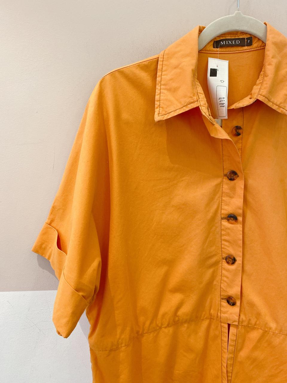 Blusa laranja nozinho Mixed P