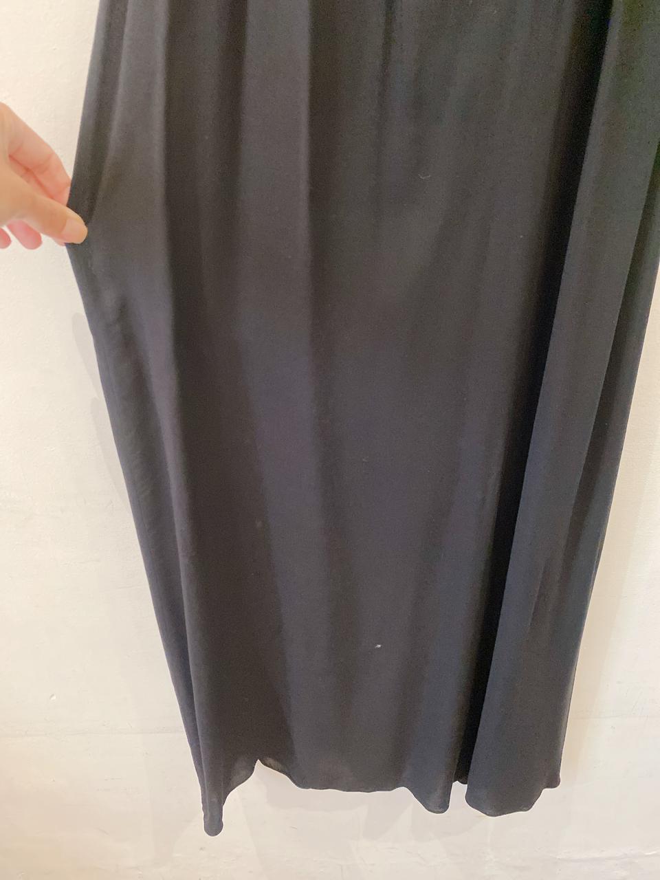 Vestido midi preto Adriana Degreas M