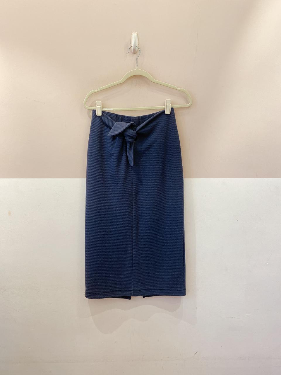 Saia midi azul Mixed P