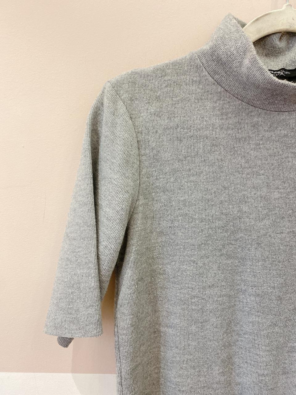 Blusa malha cinza Bershka M
