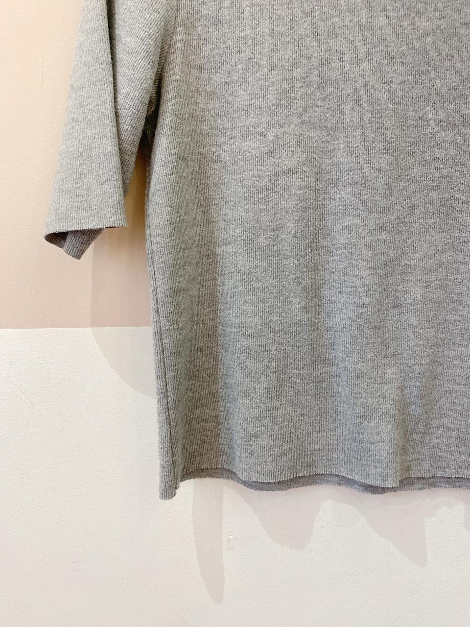 Blusa malha cinza Bershka M