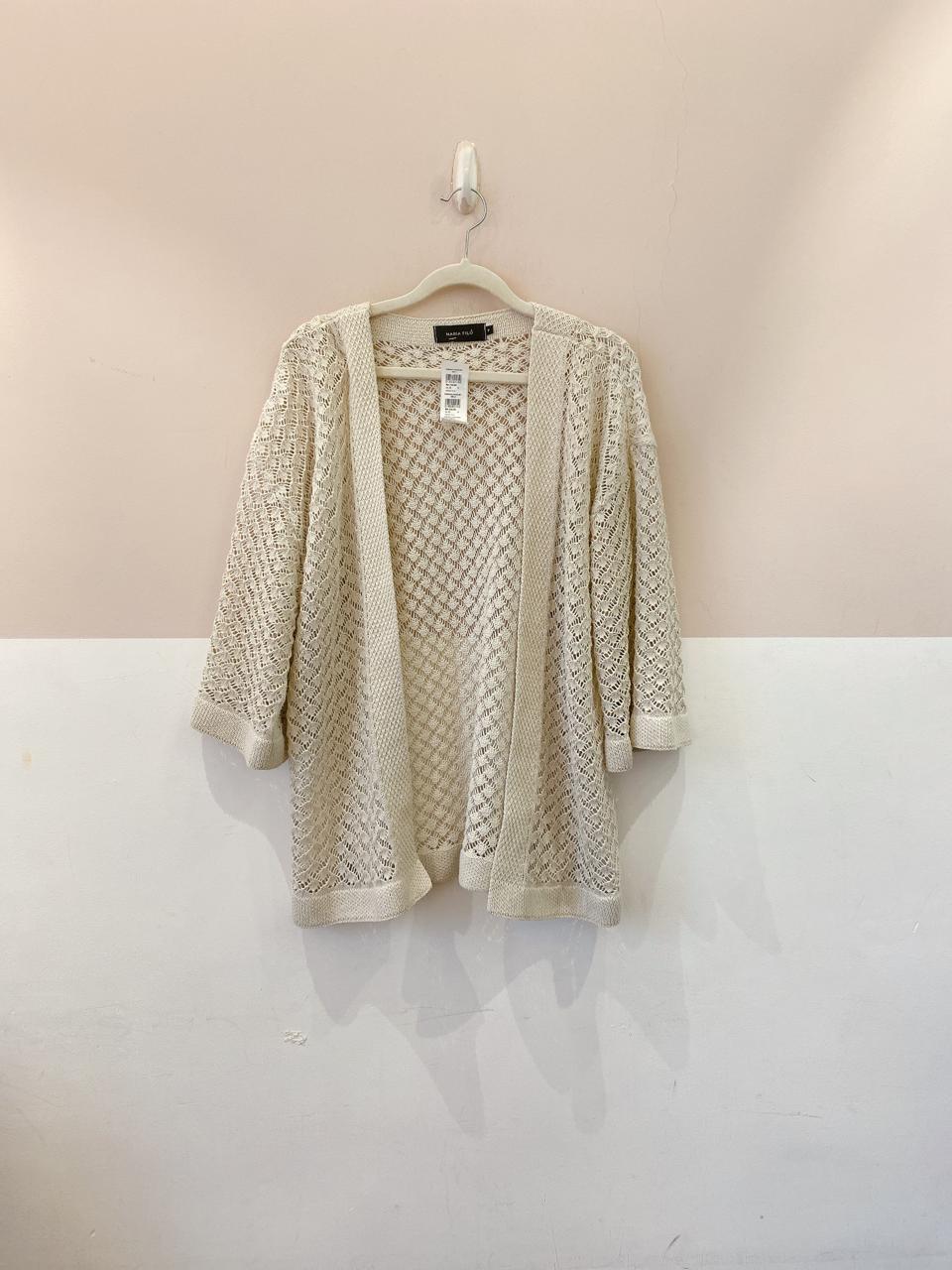 Kimono crochet gelo Maria Filó P