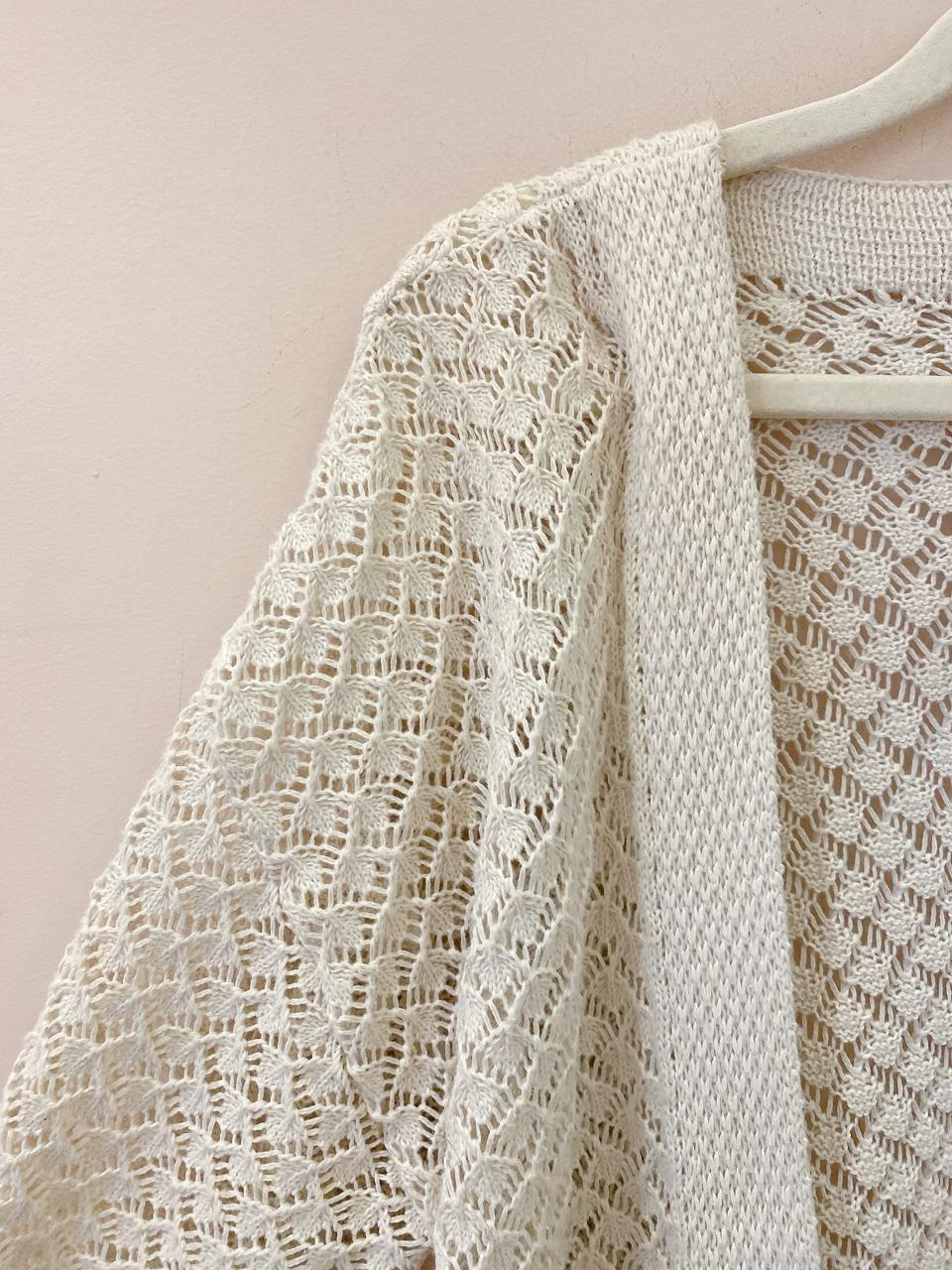 Kimono crochet gelo Maria Filó P