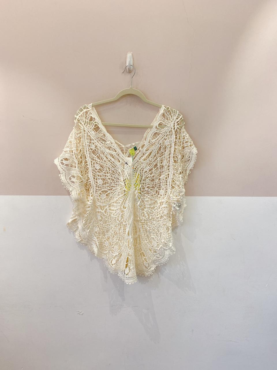 Blusa guipir borboleta Farm M