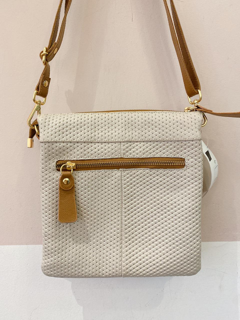 Bolsa tiracolo bege