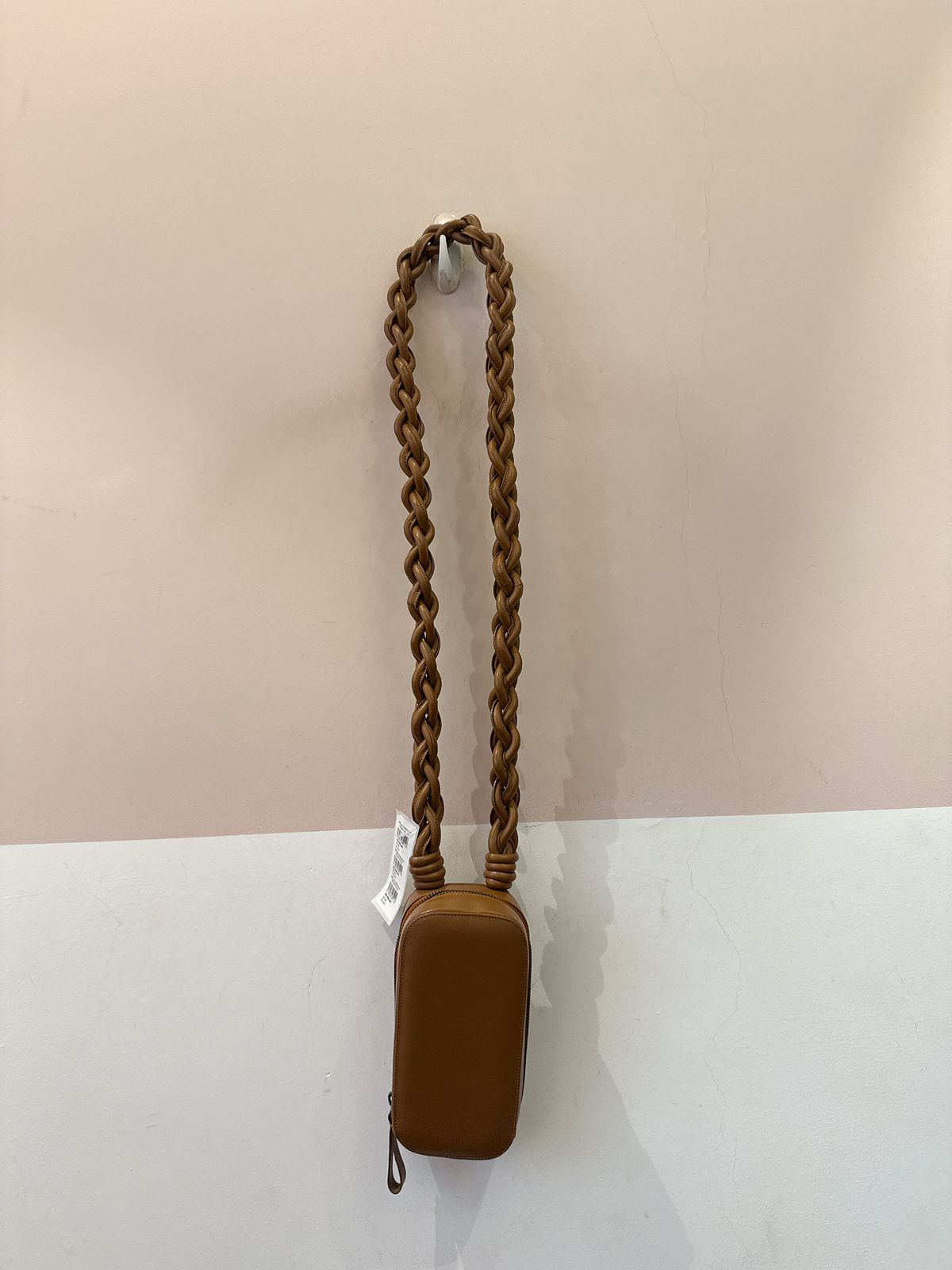 Bolsa tiracolo couro alça Soleah