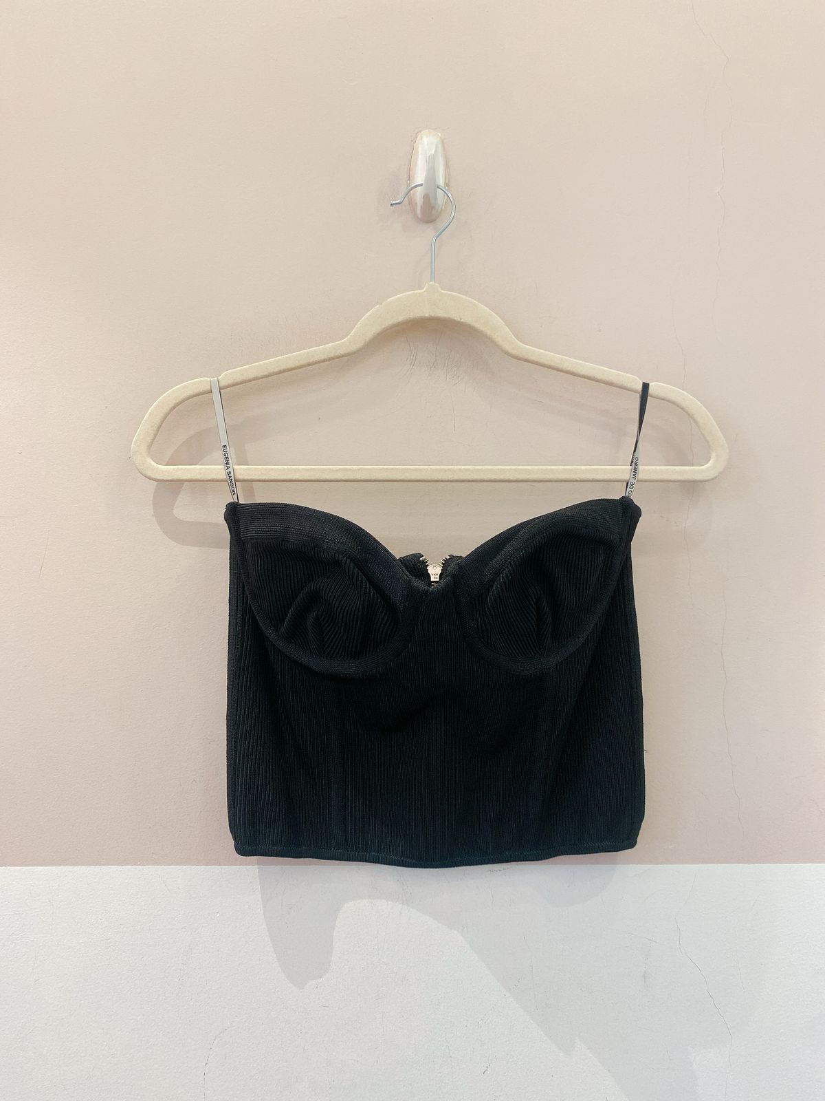 Corset tricot preto Eugenia Sanson 38